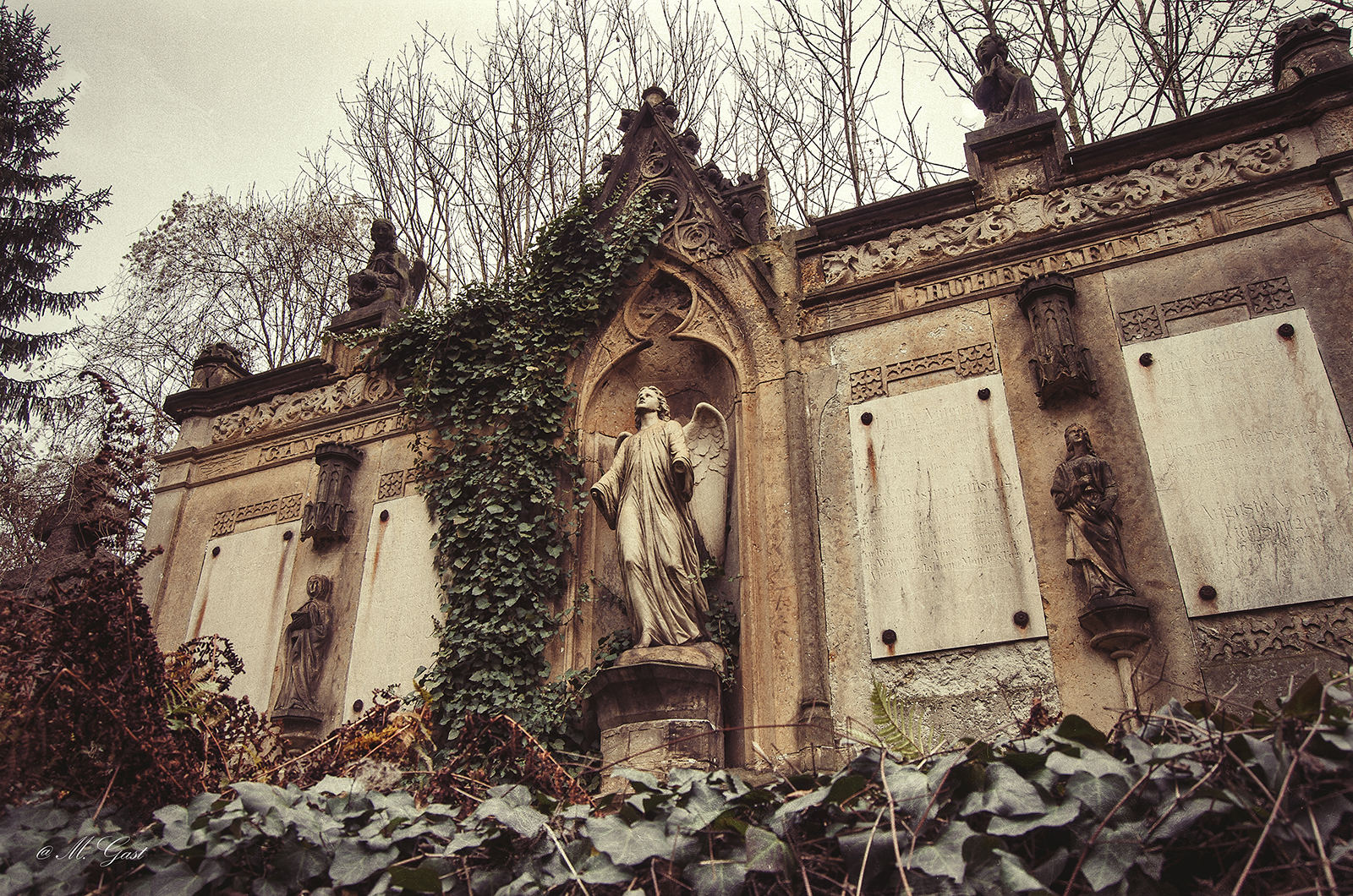 Friedhöfe in Meißen: Der alte Wolfgang Friedhof im Meisatal