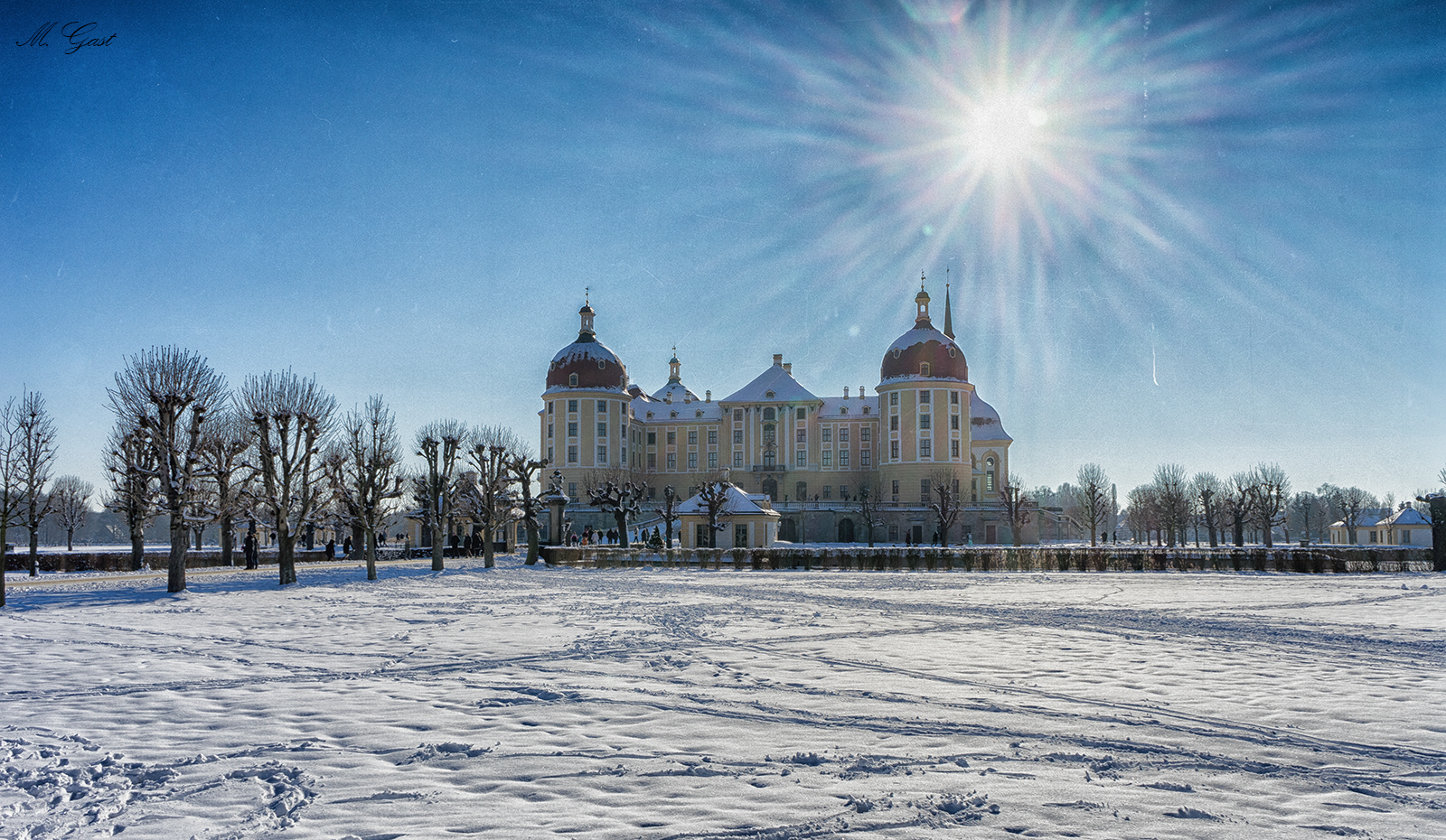 Moritzburg im Winter: Vom Schloss bis zum Leuchtturm und zurück